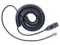 Miniatyrbild 3 av 4: VXi QD 1029P, 3 m, svart, Hanstik, QD