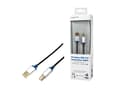 Miniatyrbild 4 av 5: LogiLink 2m, USB2.0-A/USB2.0-B, 2 m, USB A, USB B, USB 2.0, Hane/Hane, Svart