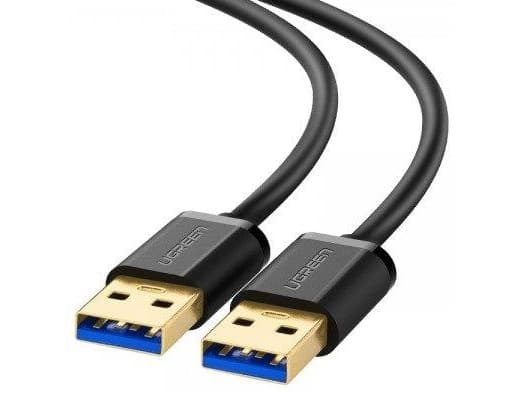 Ugreen 10370, 1 m, USB A, USB A, USB 3.2 Gen 1 (3.1 Gen 1), Sort