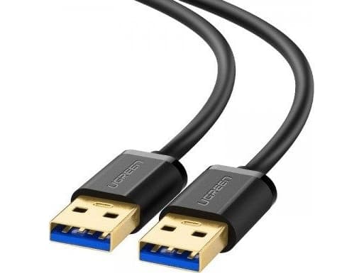 Ugreen 10370, 1 m, USB A, USB A, USB 3.2 Gen 1 (3.1 Gen 1), Sort