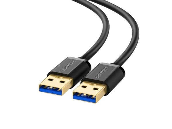 Ugreen 10370, 1 m, USB A, USB A, USB 3.2 Gen 1 (3.1 Gen 1), Sort