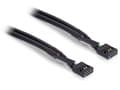Miniatyrbild 3 av 5: Delock - USB-kabel - 10-stifts USB-överdel (hona) till 10-stifts USB-överdel (hona) - 50 cm