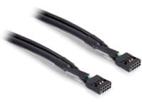 Delock - USB-kabel - 10-stifts USB-överdel (hona) till 10-stifts USB-överdel (hona) - 50 cm