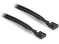 Miniatyrbild 5 av 5: Delock - USB-kabel - 10-stifts USB-överdel (hona) till 10-stifts USB-överdel (hona) - 50 cm