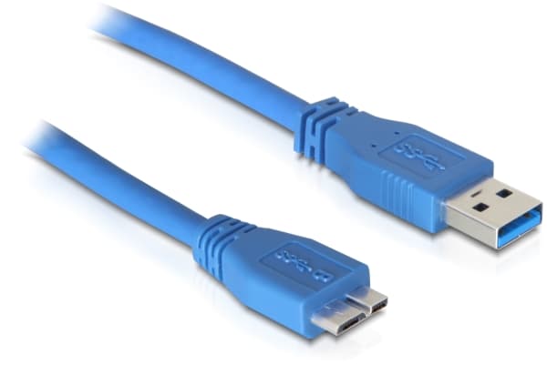 DeLOCK - USB-kaapeli - Micro-USB Type B (han) til USB Type A (han) - USB 3.0 - 5 m - 5 m