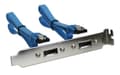 Miniatyrbild 1 av 3: InLine 27904, 0,3 m, Hane/Hona, Blå, 1 styck