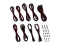 Pikkukuva 4 / 5: Cablemod CM-RTS-CKIT-NKKBR-R, Musta, Punainen, 260 mm, 180 mm, 65 mm, 900 g, Laatikko