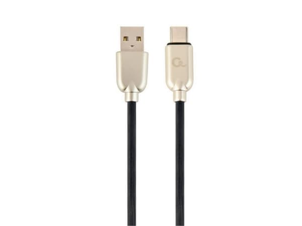 Cablexpert Premium - USB-kabel - USB-C (han) til USB (han) - USB 2.0 - 2.1 A - 1 m - sort