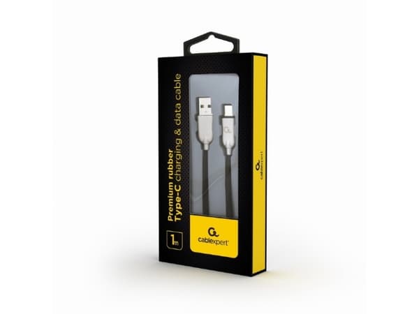 Cablexpert Premium - USB-kabel - USB-C (han) til USB (han) - USB 2.0 - 2.1 A - 1 m - sort