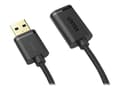 Miniatyrbild 3 av 5: Unitek Y-C457GBK - USB-förlängningskabel - USB typ A (hane) till USB typ A (hona) - USB 3.0 - 1 m - svart
