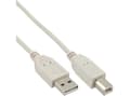 Miniatyrbild 2 av 2: InLine 34505H, 0,5 m, USB A, USB B, Hane/Hane, 0,48 Gbit/s, Beige
