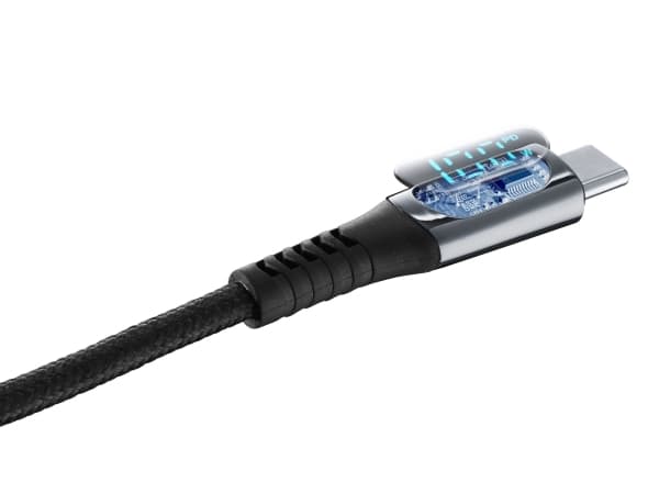 Cellularline DISPLAY CABLE - 2 m - USB C - USB C - Schwarz (60252)