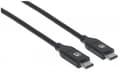 Miniatyrbild 3 av 5: Manhattan 355247, 2 m, USB C, USB C, USB 2.0, 0,48 Gbit/s, Svart