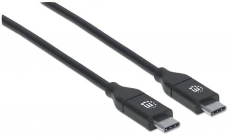 Manhattan 355247, 2 m, USB C, USB C, USB 2.0, 0,48 Gbit/s, Svart