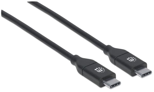 Manhattan 355247, 2 m, USB C, USB C, USB 2.0, 0,48 Gbit/s, Svart