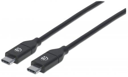 Manhattan 355247, 2 m, USB C, USB C, USB 2.0, 0,48 Gbit/s, Svart