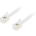 Miniatyrbild 2 av 2: Modular cable 4P4C(RJ9/RJ10/RJ22) 3m, white