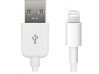 MicroConnect - Lightning-kabel - Lightning hann til USB hann - 15 cm - hvit