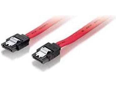 Equip 111900, 0,5 m, SATA III, SATA 7-pin, SATA 7-pin, Hankjønn/hankjønn, Rød