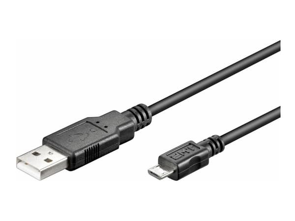 MicroConnect - USB-kabel - USB (hane) till mikro-USB typ B (hane) - 1.8 m