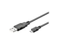 MicroConnect - USB-kabel - USB (hane) till mikro-USB typ B (hane) - 1.8 m