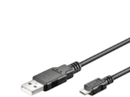 MicroConnect - USB-kabel - USB (hane) till mikro-USB typ B (hane) - 1.8 m