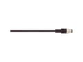 Miniatyrbilde 3 av 4: Lapp AB-PC4-M12MS-10.0PUR, 10 m, M12, Hankjønn/hankjønn, Sort