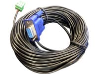 VivoLink Pro - Seriell kabel - DB-9 (hunn) til 3-pin Phoenix - 25 m - tommelskruer