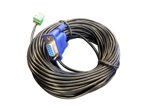 VivoLink Pro - Seriell kabel - DB-9 (hunn) til 3-pin Phoenix - 25 m - tommelskruer
