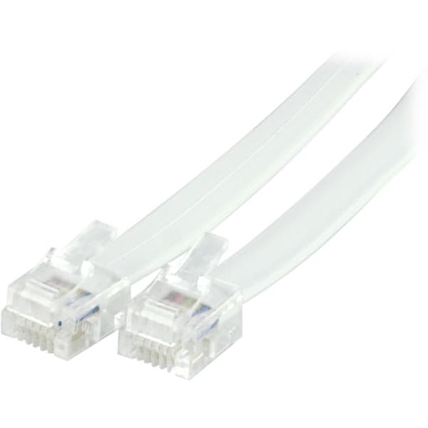 DELTACO modulaarinen kaapeli RJ12/6C 2m
