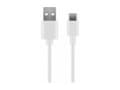Miniatyrbild 2 av 4: MicroConnect - USB-kabel - USB-C (hane) till USB (hane) - USB 2.0 - 3 A - 1 m - vit