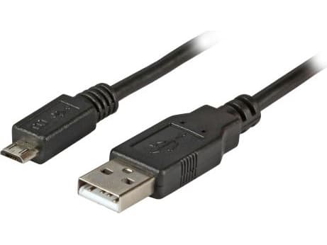 EFB Elektronik K5232SW.1.8 USB-kaapeli 1,8 m USB 2.0 USB A Micro-USB B Schwarz (K5232SW.1.8)
