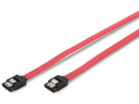 MicroConnect SATA II - SATA-kabel - Serial ATA 150/300 - SATA (hunn) til SATA (hunn) - 50 cm - låst