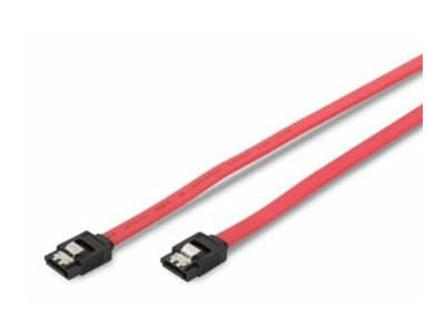 MicroConnect SATA II - SATA-kabel - Serial ATA 150/300 - SATA (hunn) til SATA (hunn) - 50 cm - låst