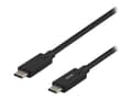 Pikkukuva 1 / 5: Deltaco USBC-1122M, 1 m, USB C, USB C, USB 3.2 Gen 2 (3.1 Gen 2), Valkoinen