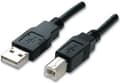 Miniatyrbilde 4 av 4: Goobay 93596, 1,8 m, USB A, USB B, USB 2.0, 0,48 Gbit/sek., Sort