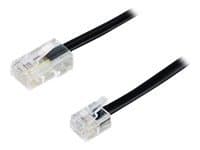 DELTACO DEL-1705S - Telefonkabel - RJ-45 (hane) till RJ-11 (hane) - 5 m - svart