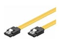 Miniatyrbild 3 av 5: MicroConnect SATA III - SATA-kabel - Serial ATA 150/300/600 - SATA (hona) till SATA (hona) - 50 cm - sprintlåsning