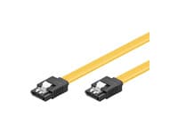 MicroConnect SATA III - SATA-kabel - Serial ATA 150/300/600 - SATA (hona) till SATA (hona) - 50 cm - sprintlåsning