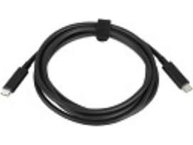 Lenovo - USB-kabel - 24 pins USB-C (han) til 24 pins USB-C (han) - 20 V - 3 A - 2 m