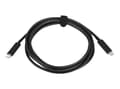 Miniatyrbilde 5 av 5: Lenovo - USB-kabel - 24 pins USB-C (han) til 24 pins USB-C (han) - 20 V - 3 A - 2 m