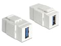 Miniatyrbilde 2 av 5: Delock - Modulinnlegg (kopling) - SuperSpeed USB