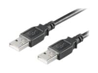 MicroConnect USB 2.0 - USB-kabel - USB (hann) til USB (hann) - USB 2.0 - 1 m - svart