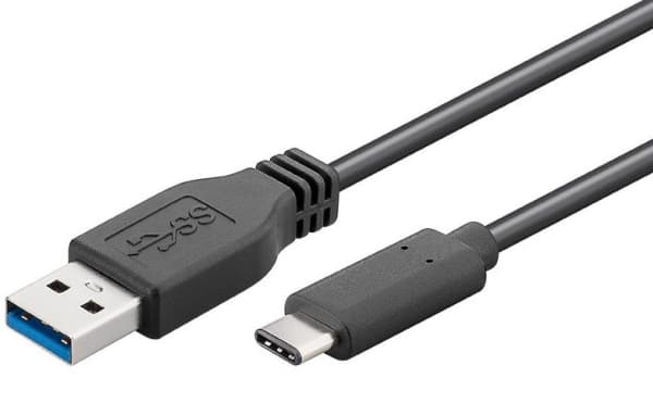 MicroConnect USB til USB-C, SuperSpeed, 2m