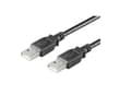Miniatyrbild 4 av 5: MicroConnect USB 2.0 - USB-kabel - USB (han) til USB (han) - USB 2.0 - 3 m - sort