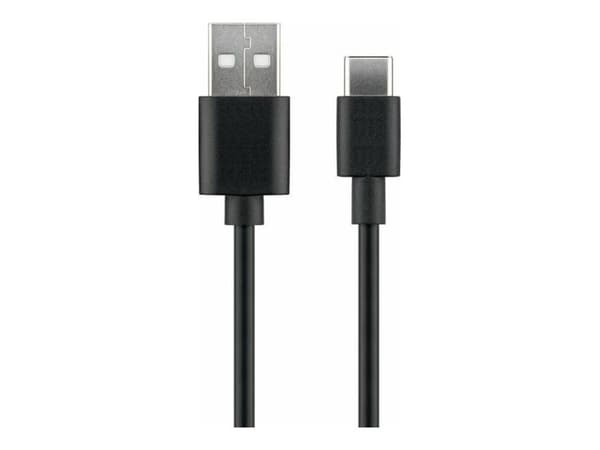 MicroConnect - USB-kaapeli - USB-C (han) til USB (han) - USB 2.0 - 3 A - 3 m - lajittelu