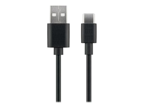 MicroConnect - USB-kaapeli - USB-C (han) til USB (han) - USB 2.0 - 3 A - 3 m - lajittelu