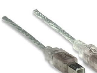 Manhattan 333405, 1,8 m, USB A, USB B, USB 2.0, 0,48 Gbit/s, Silver