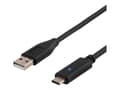 Miniatyrbild 1 av 5: DELTACO - USB-kabel - USB (hane) till 24 stift USB-C (hane) - USB 2.0 - 1,5 m - vit