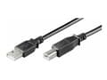 Miniatyrbild 3 av 5: MicroConnect USB 2.0 - USB-kabel - USB typ B (hane) till USB (hane) - USB 2.0 - 1 m - svart